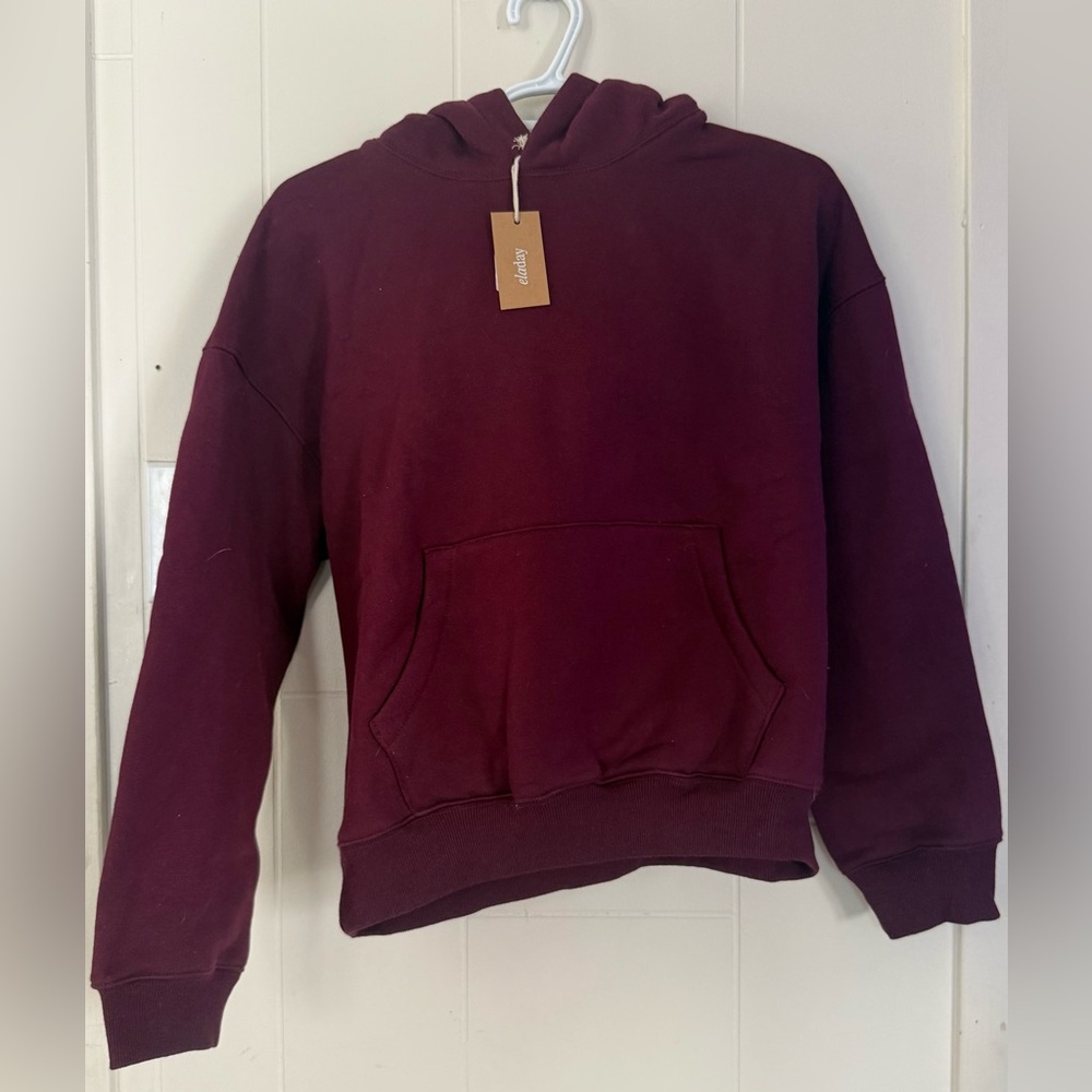 Classic Burgundy Hoodie